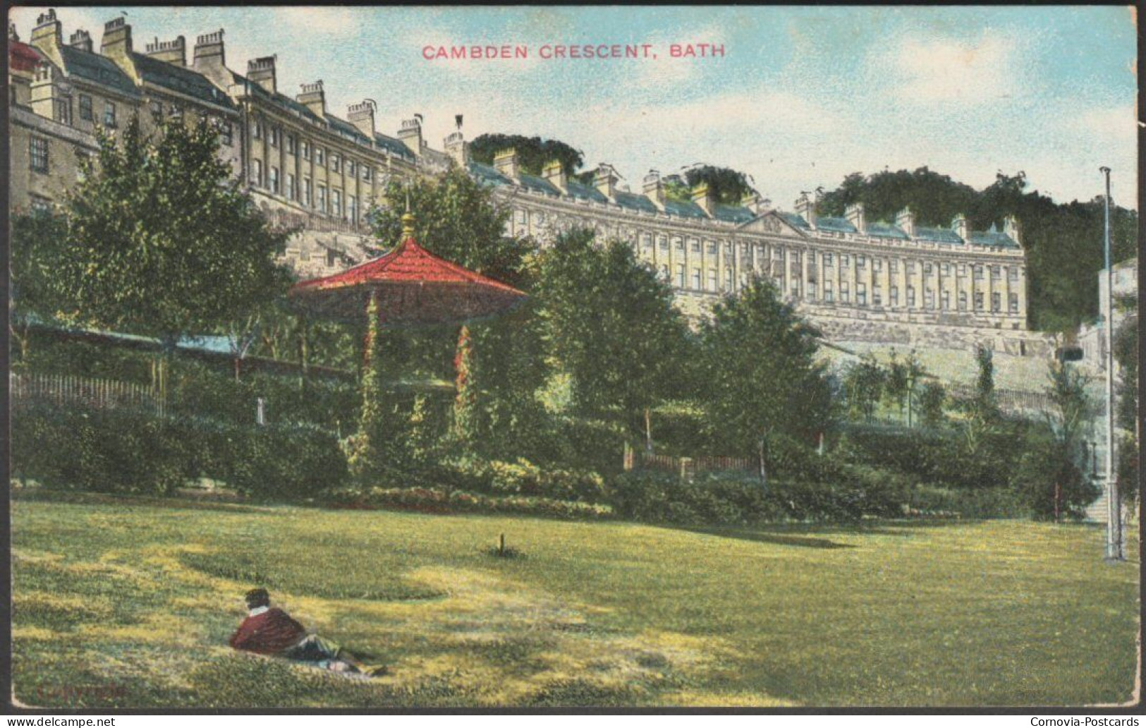 Cambden Crescent, Bath, Somerset, C.1905-10 - GD&DL Postcard - Bath