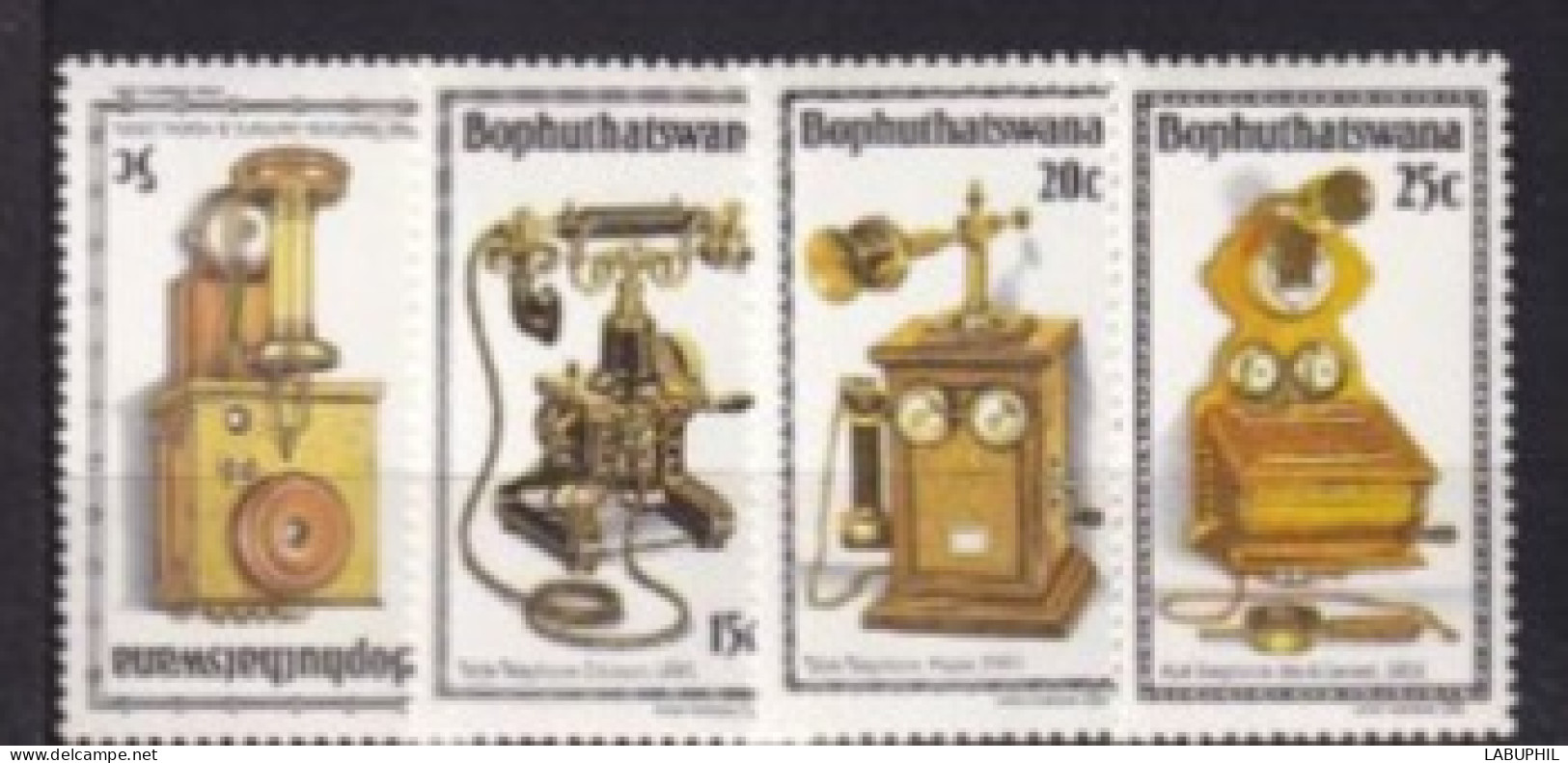 BOPHUYHATSWANA MNH 1981 Telephone - Bofutatsuana