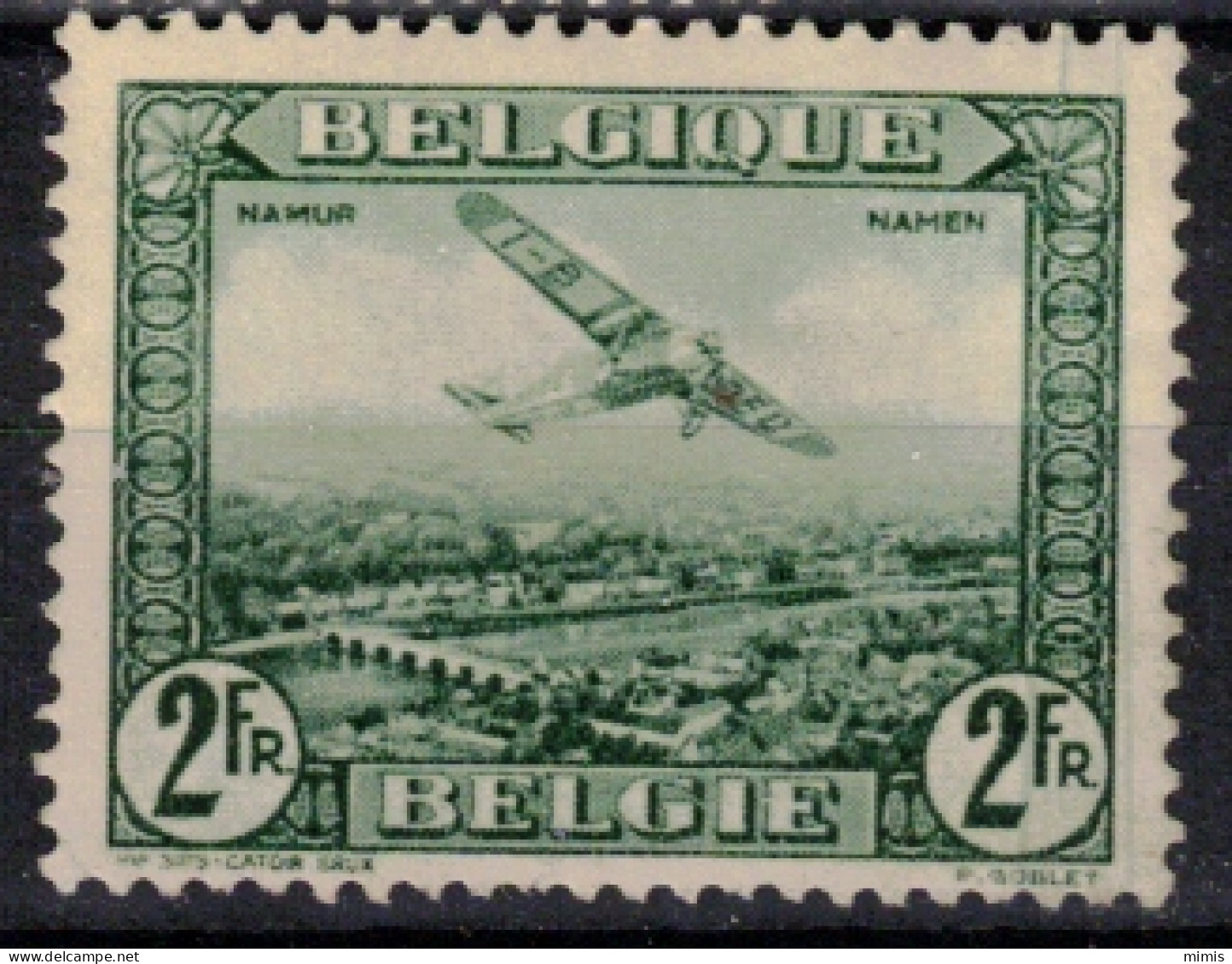 BELGIQUE        1930            PA 1 + PA 2 + PA 3  * - Neufs