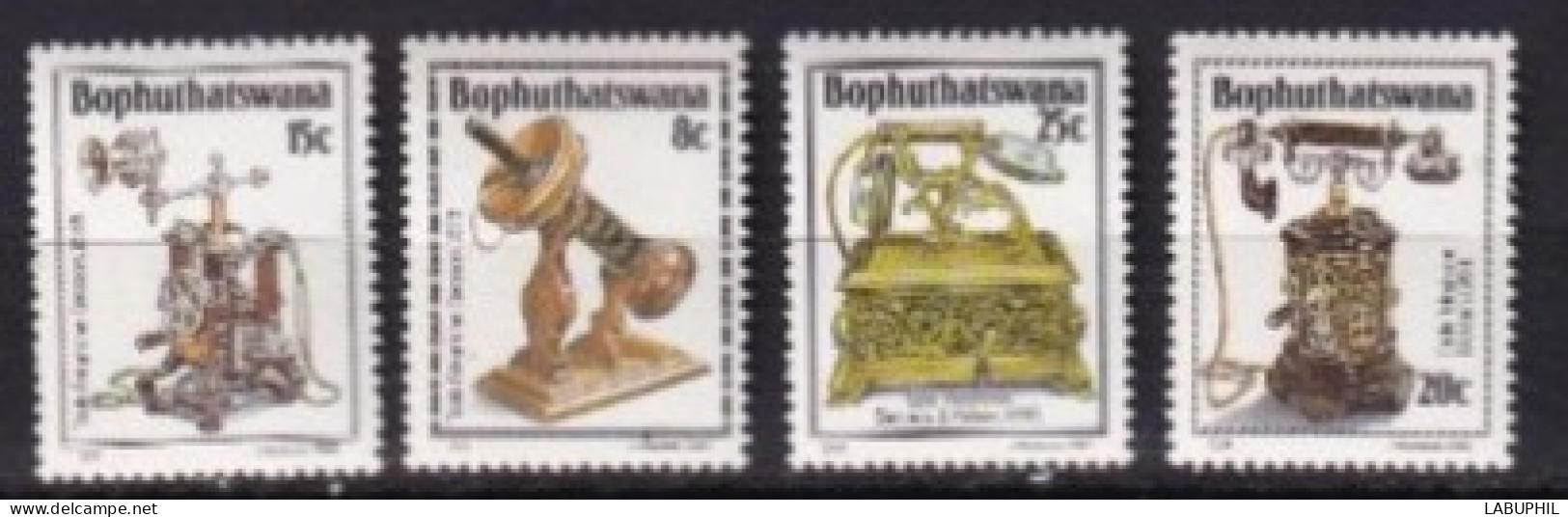 BOPHUYHATSWANA MNH 1982 Telephone - Bofutatsuana