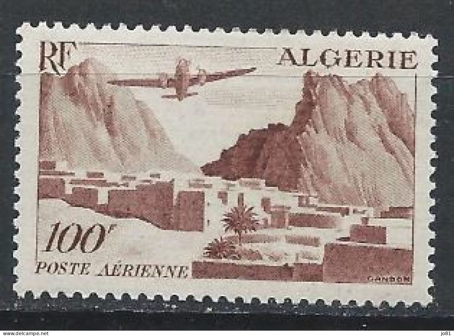 Algérie YT PA 10 Neuf Avec Charnière X MH - Posta Aerea