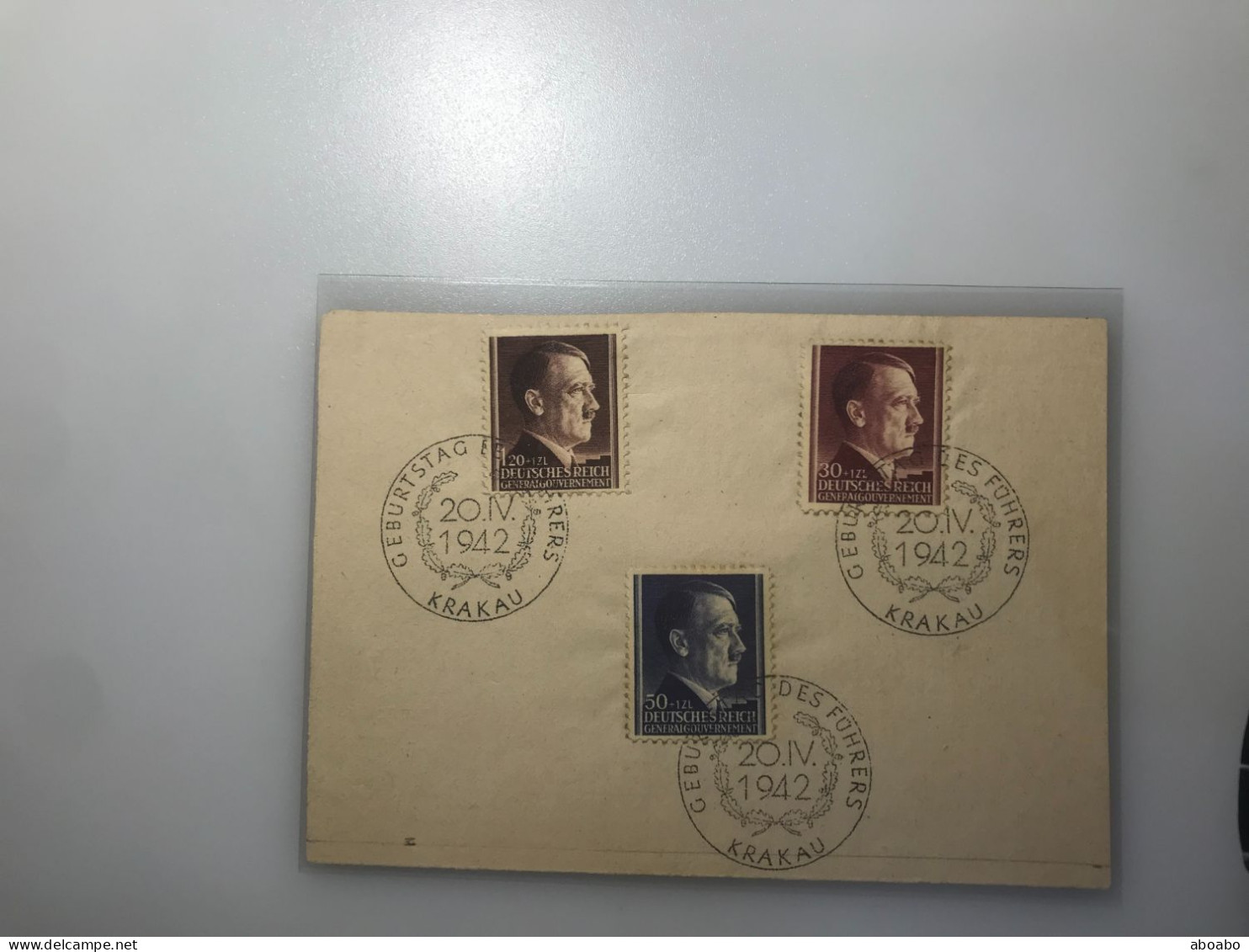 Deutschland   UMSCHLAG 1942 SONDER STEMPEL ... 31/104 - Buste