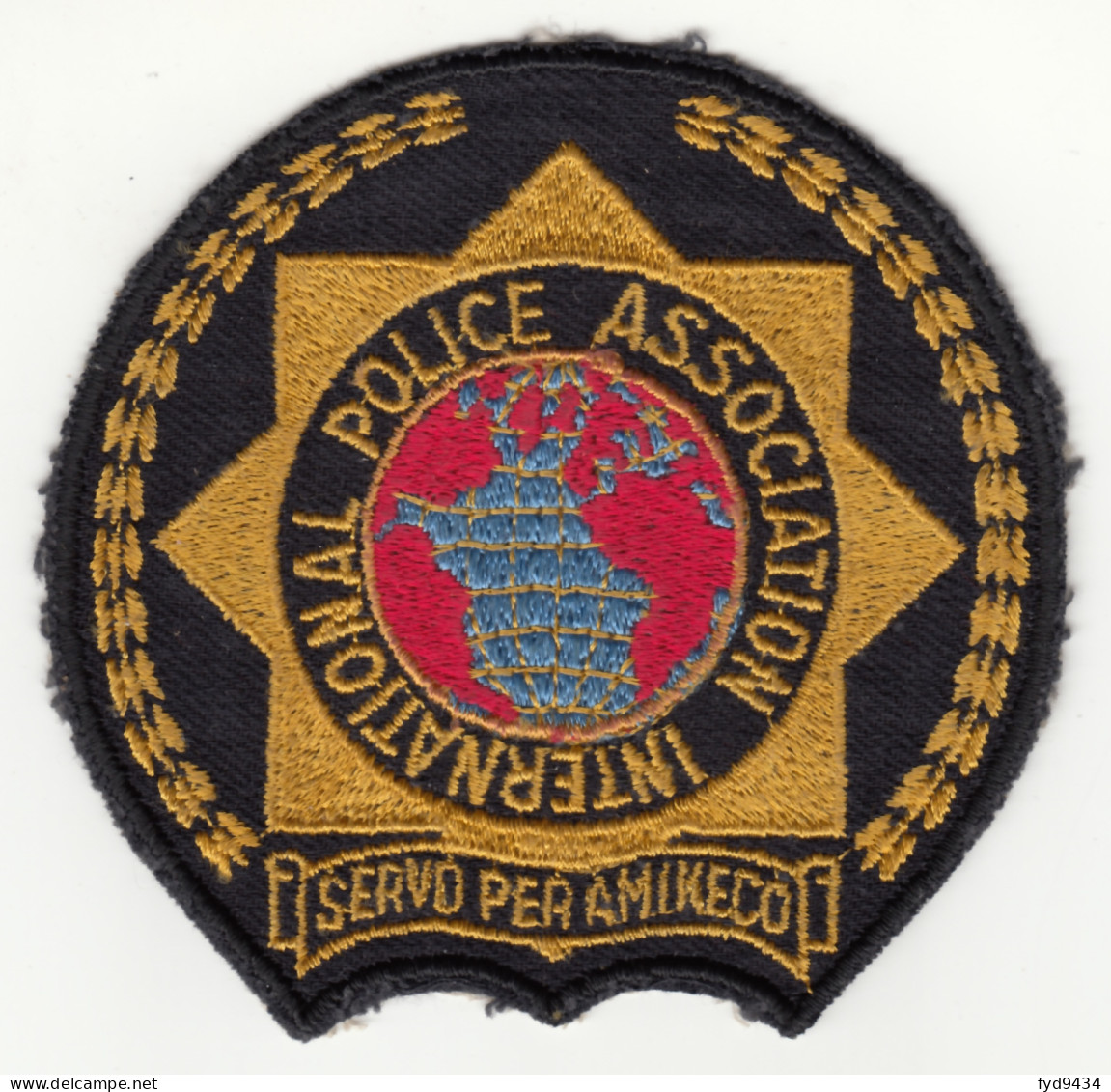 Patch International Police Association  - Police & Gendarmerie