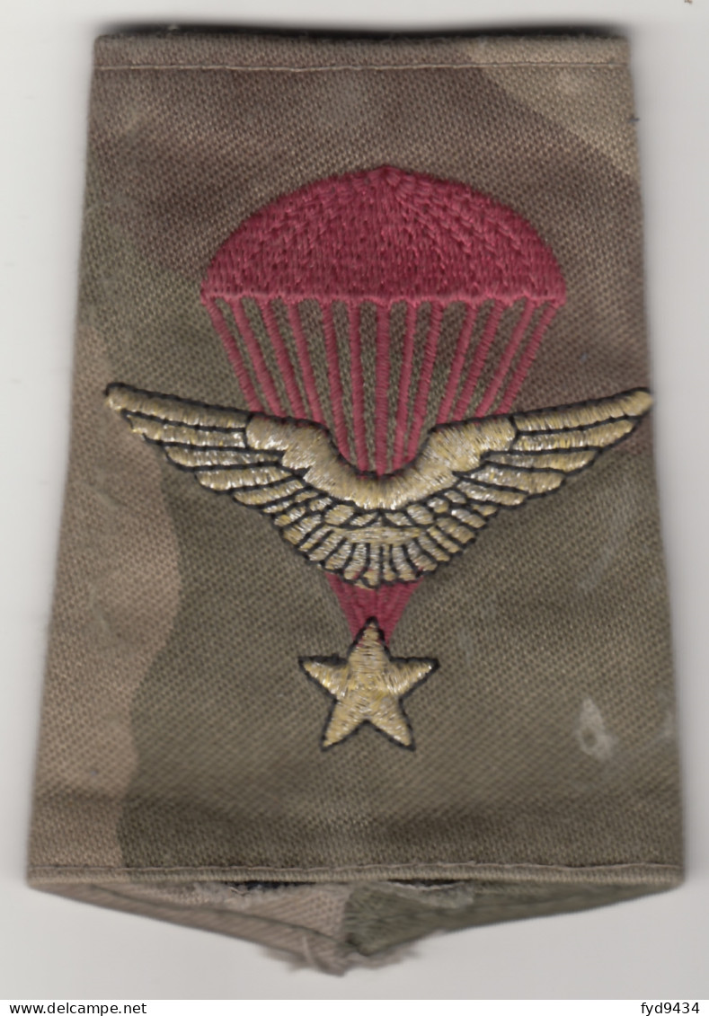 Manchon D'Epaulette De Commando Parachutiste De L'Armée De L'Air  - Uniformes