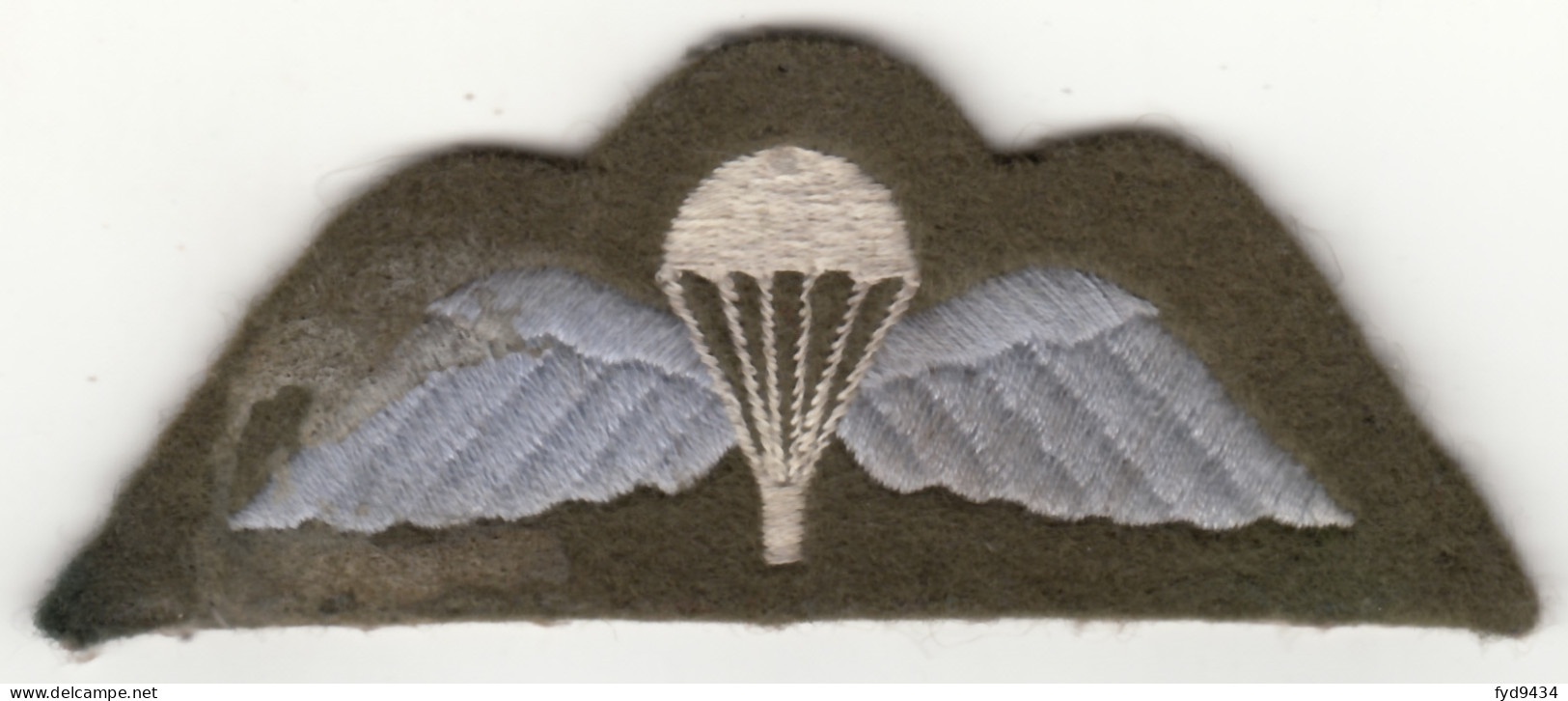 Insigne Du Brevet De Parachutiste - Grande Bretagne - Ecussons Tissu