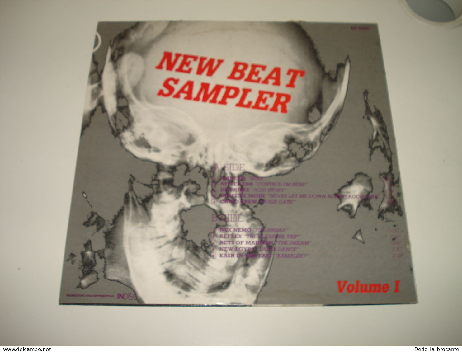 B12 / New Beat Sampler Volume 1 - LP - Indisc – EX 66001 - Be  1988   EX/VG - Soul - R&B