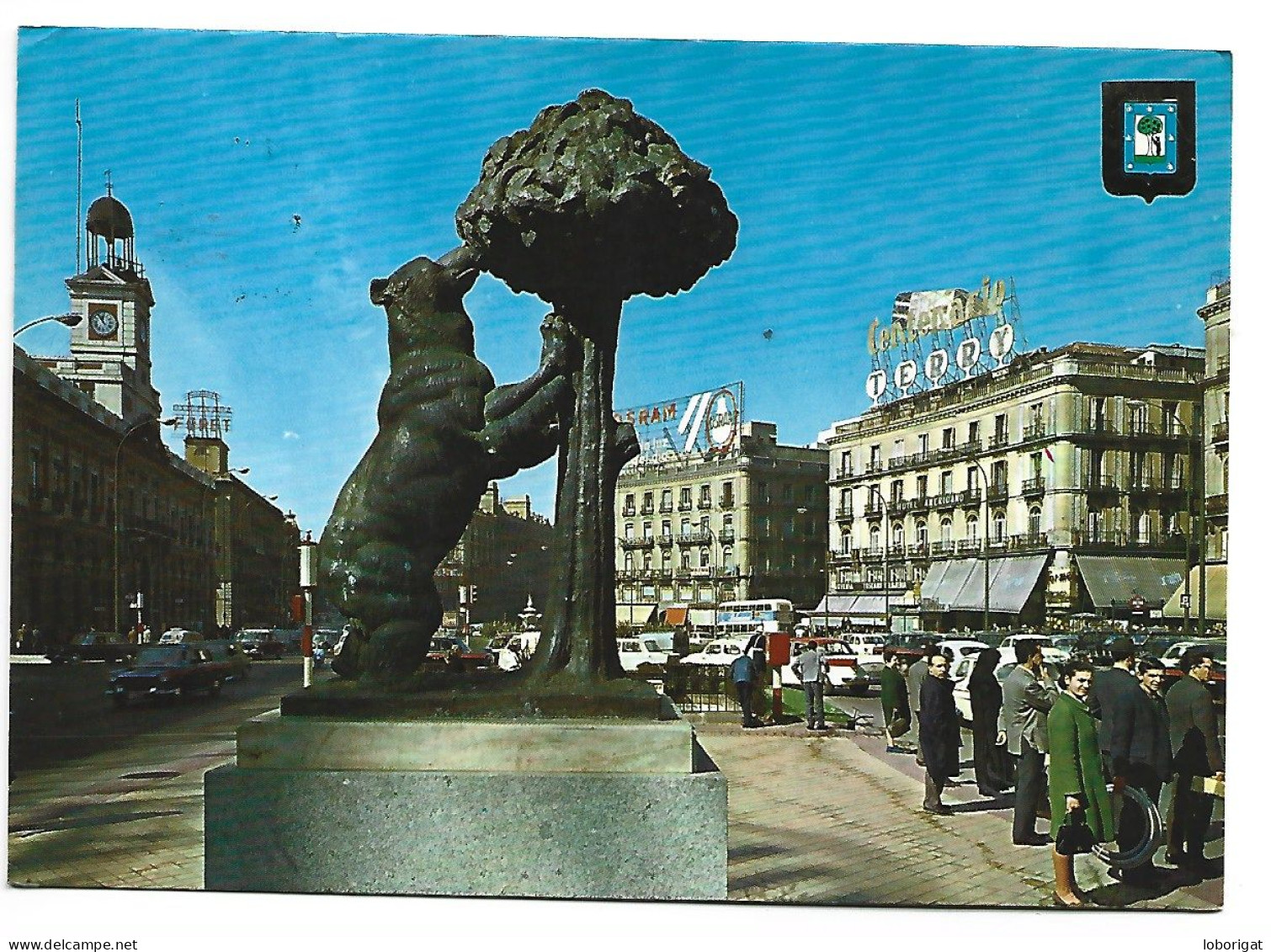 MONUMENTO AL OSO Y EL MADROÑO / MONUMENT TO THE "OSO" AND "EL MADROÑO".- PUERTA DEL SOL.- MADRID.- ( ESPAÑA) - Madrid