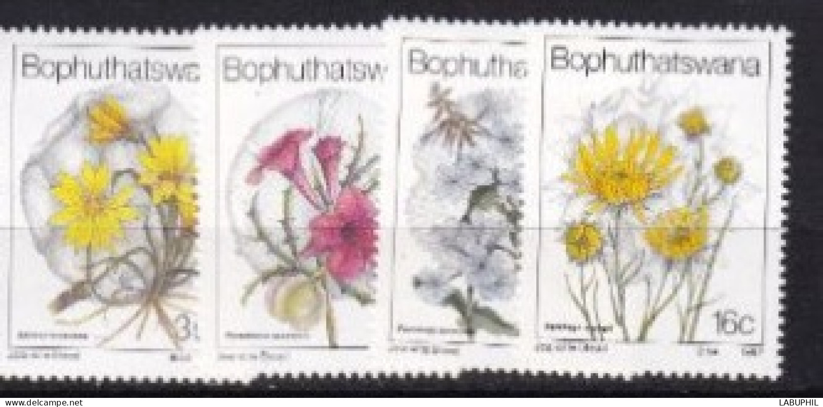 BOPHUYHATSWANA MNH 1987 Fleurs - Bophuthatswana