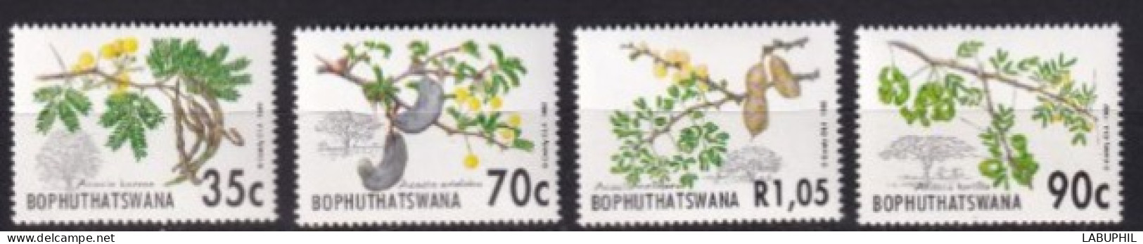 BOPHUYHATSWANA MNH 1992  Fleurs - Bofutatsuana