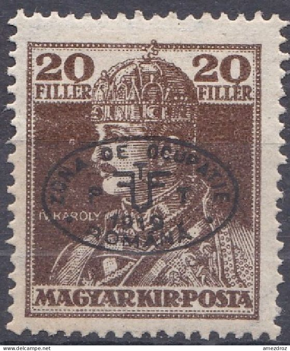 Hongrie Debrecen 1919 N° 45 * Roi De Hongrie Charles IV  (J15) - Debreczen
