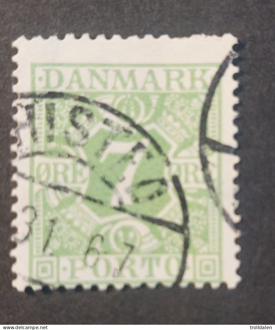 Denmark Postage Due 1927, 7 øre - Segnatasse