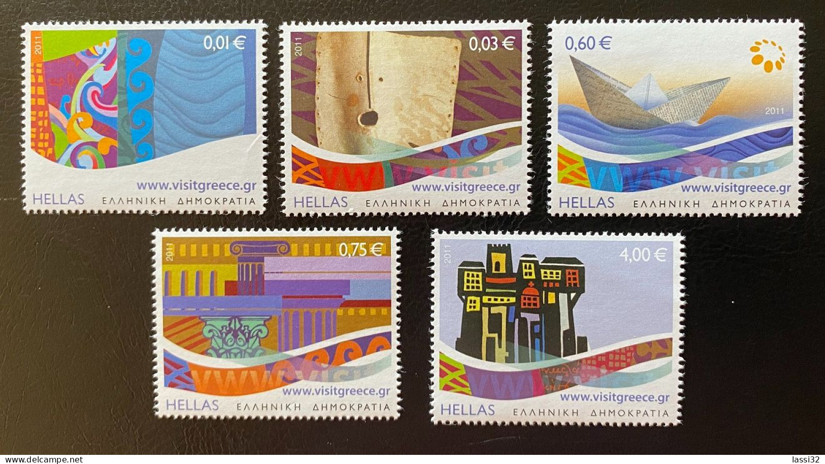 Greece 2011 Destination Greece Set MNH - Unused Stamps