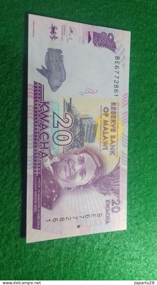 MALAWİ       20 KWACHA   UNC - Sudan