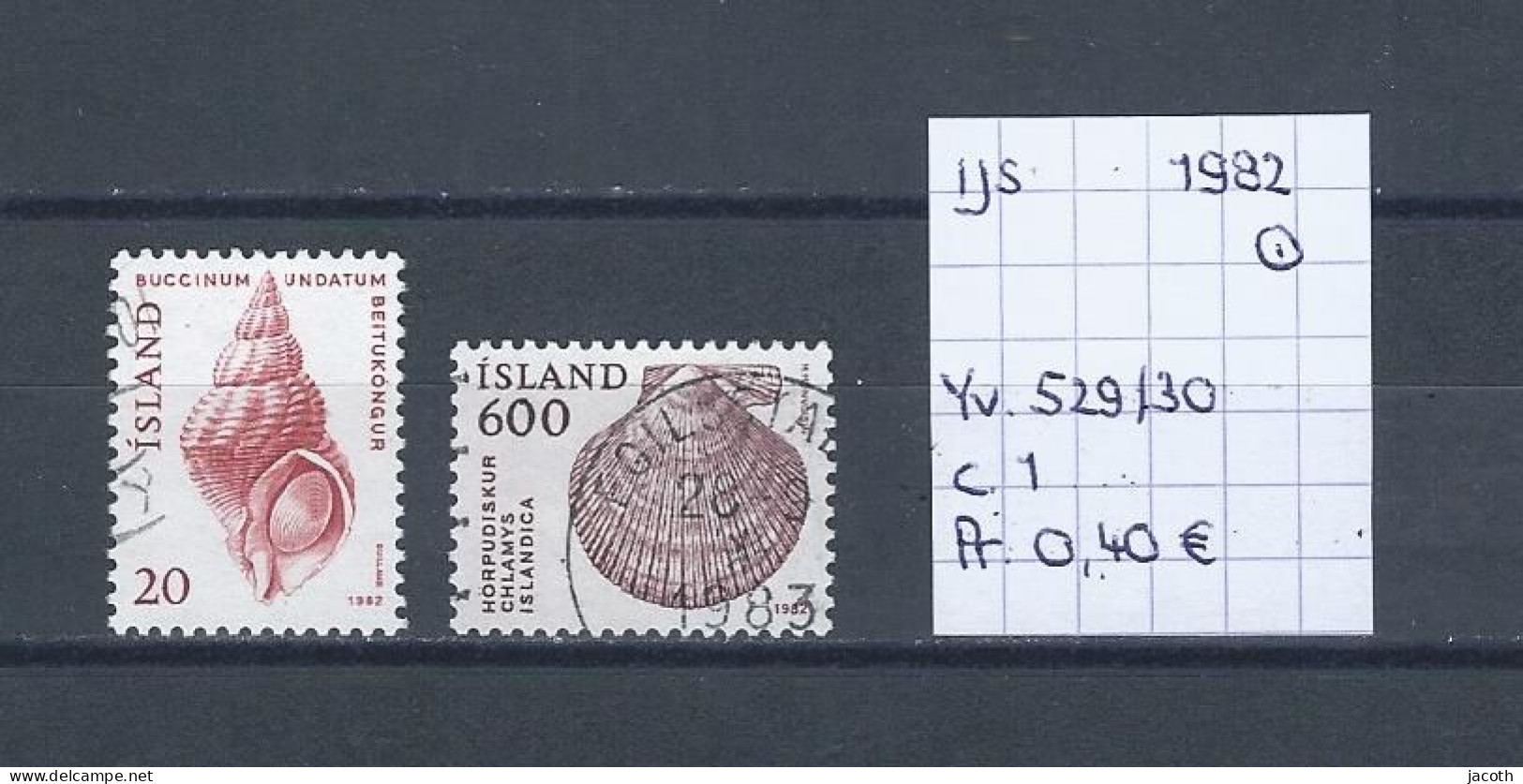 (TJ) IJsland 1982 - YT 529/30 (gest./obl./used) - Usati