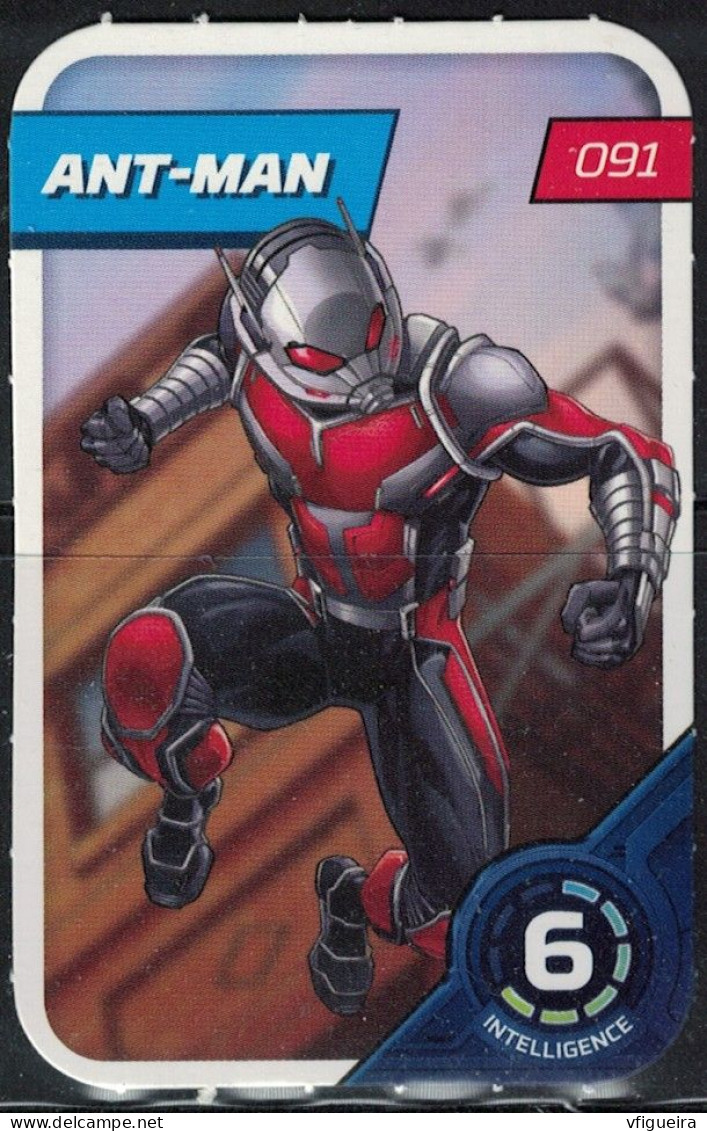 Carte E. Leclerc 2023 Marvel Défie Tes Héros Ant Man 091 - Altri & Non Classificati