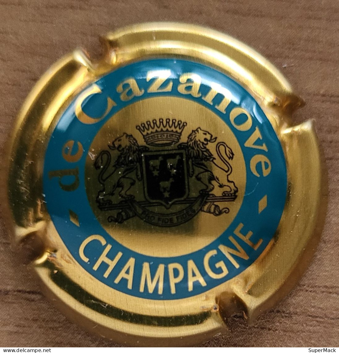 Capsule Champagne De CAZANOVE Cercle Intérieur Or Foncé N°14 - De Cazanove