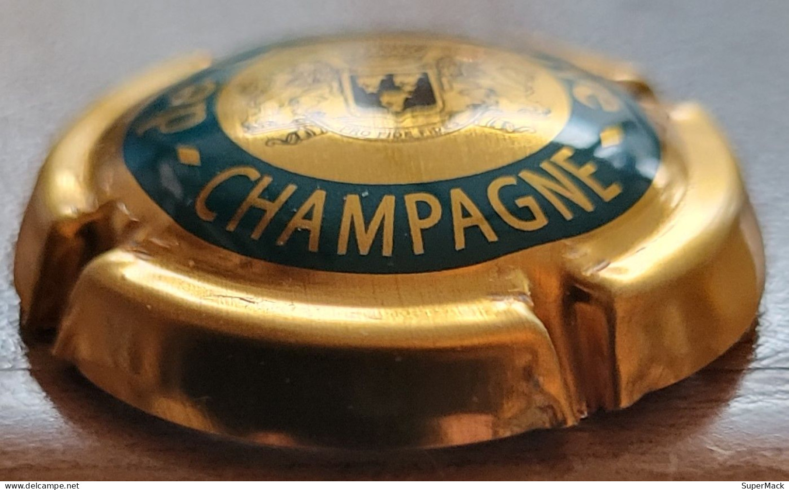 Capsule Champagne De CAZANOVE Cercle Intérieur Or Foncé N°14 - De Cazanove