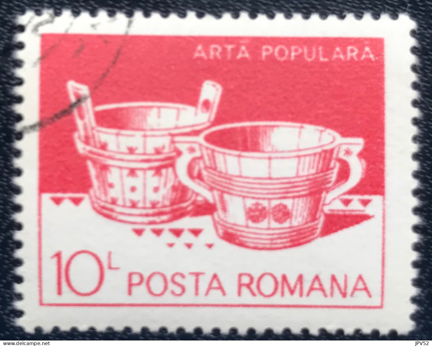 Romana - Roemenië - C14/56 - 1982 - (°)used - Michel 3927 - Regionale Ambachtswerk - Used Stamps
