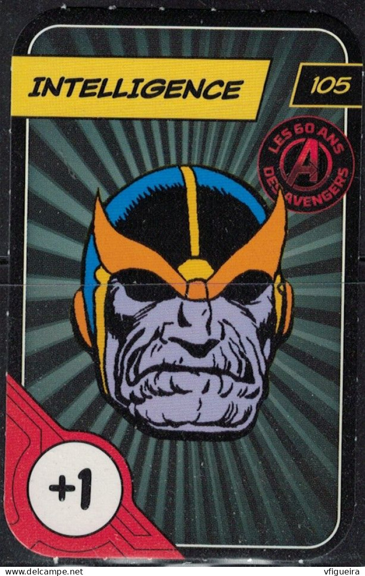 Carte E. Leclerc 2023 Marvel Défie Tes Héros Intelligence 105 - Autres & Non Classés