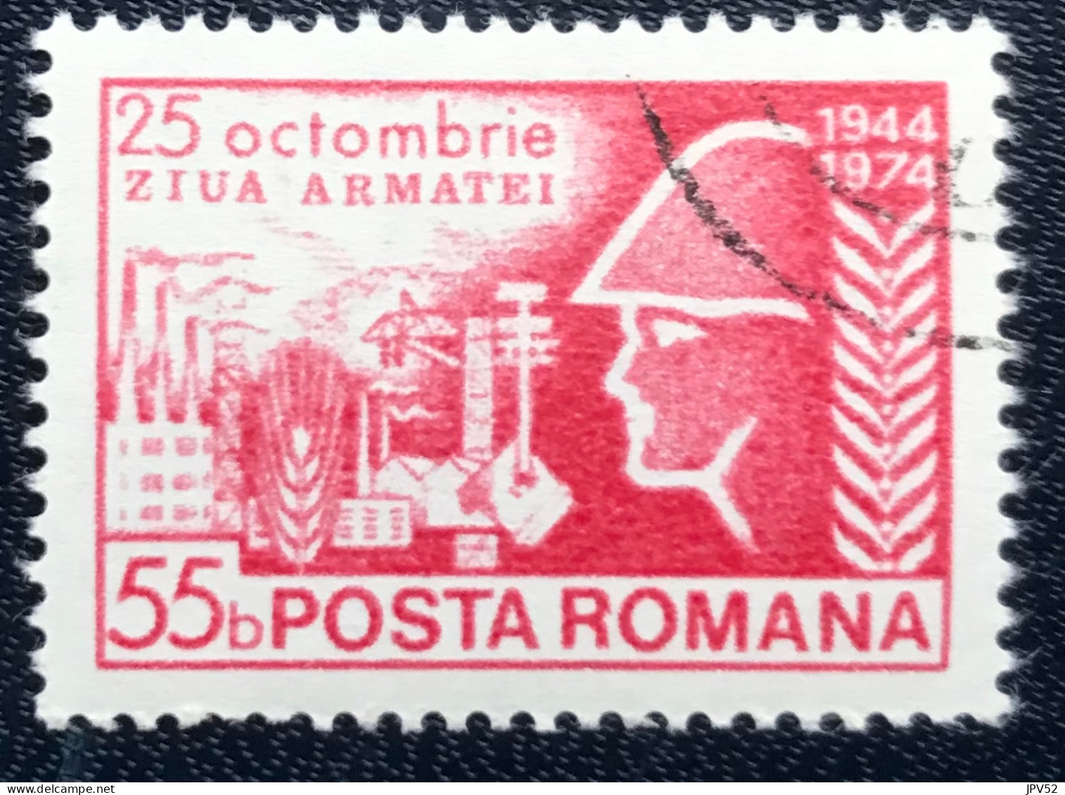 Romana - Roemenië - C14/57 - 1974 - (°)used - Michel 3213 - Jaardag - Gebraucht