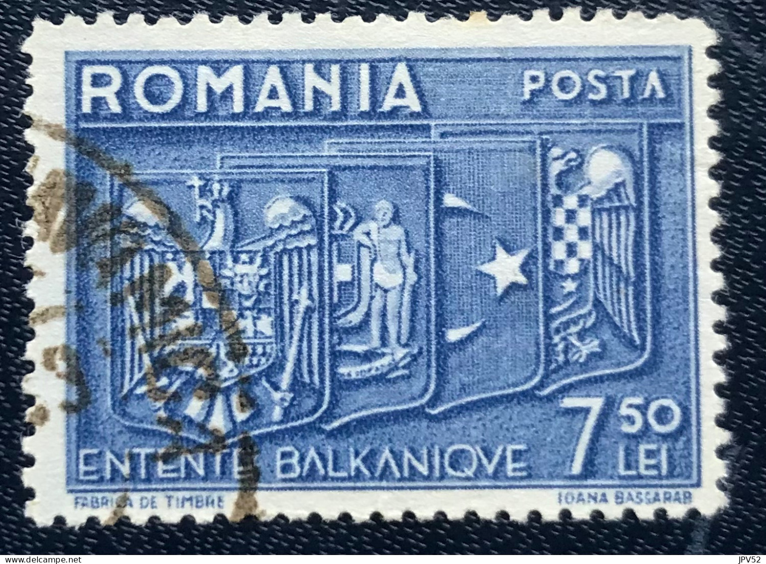 Romania - Roemenië - C14/57 - 1938 - (°)used - Michel 547 - Balkanentente - Gebraucht