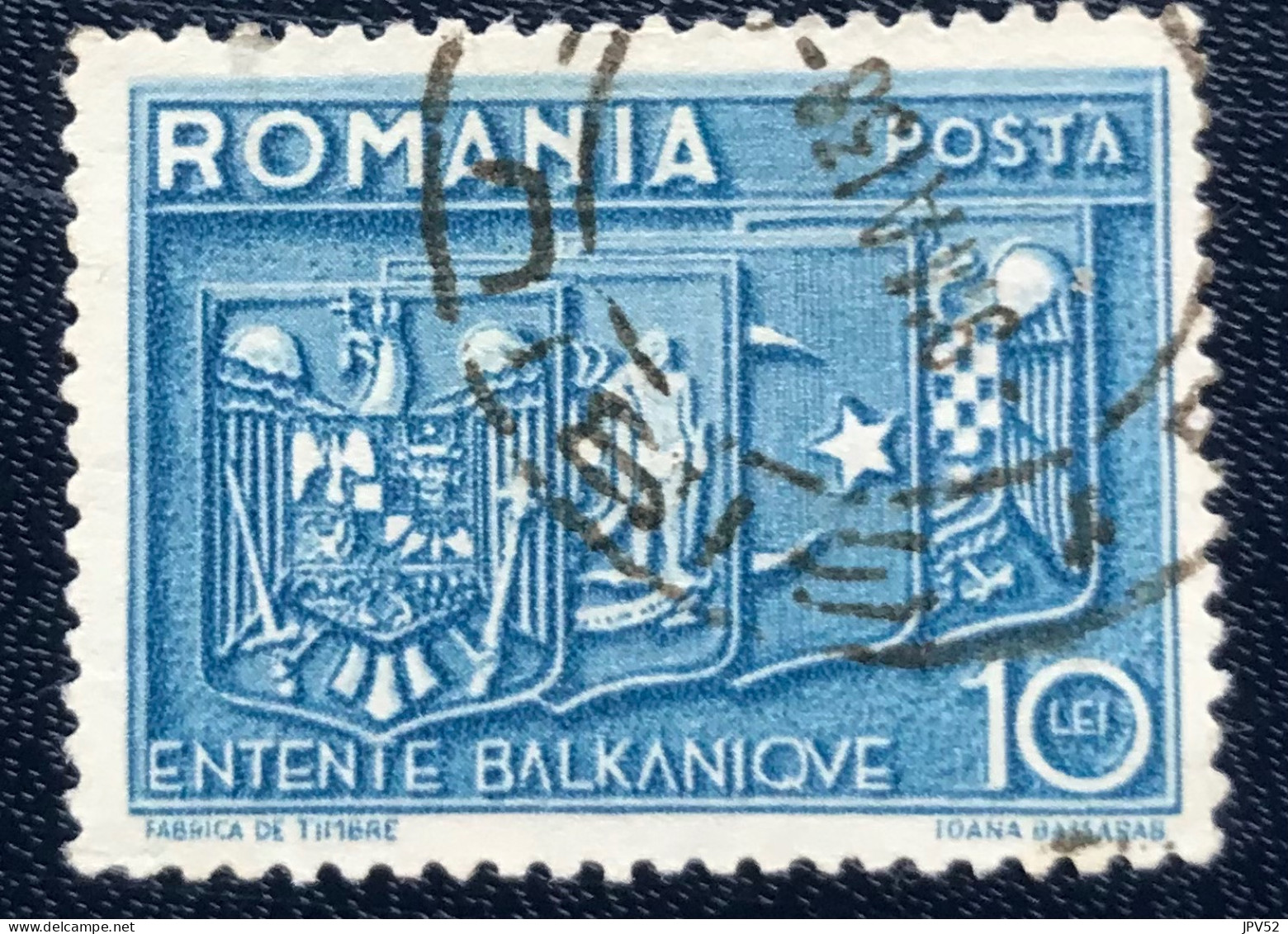 Romania - Roemenië - C14/57 - 1938 - (°)used - Michel 548 - Balkanentente - Used Stamps