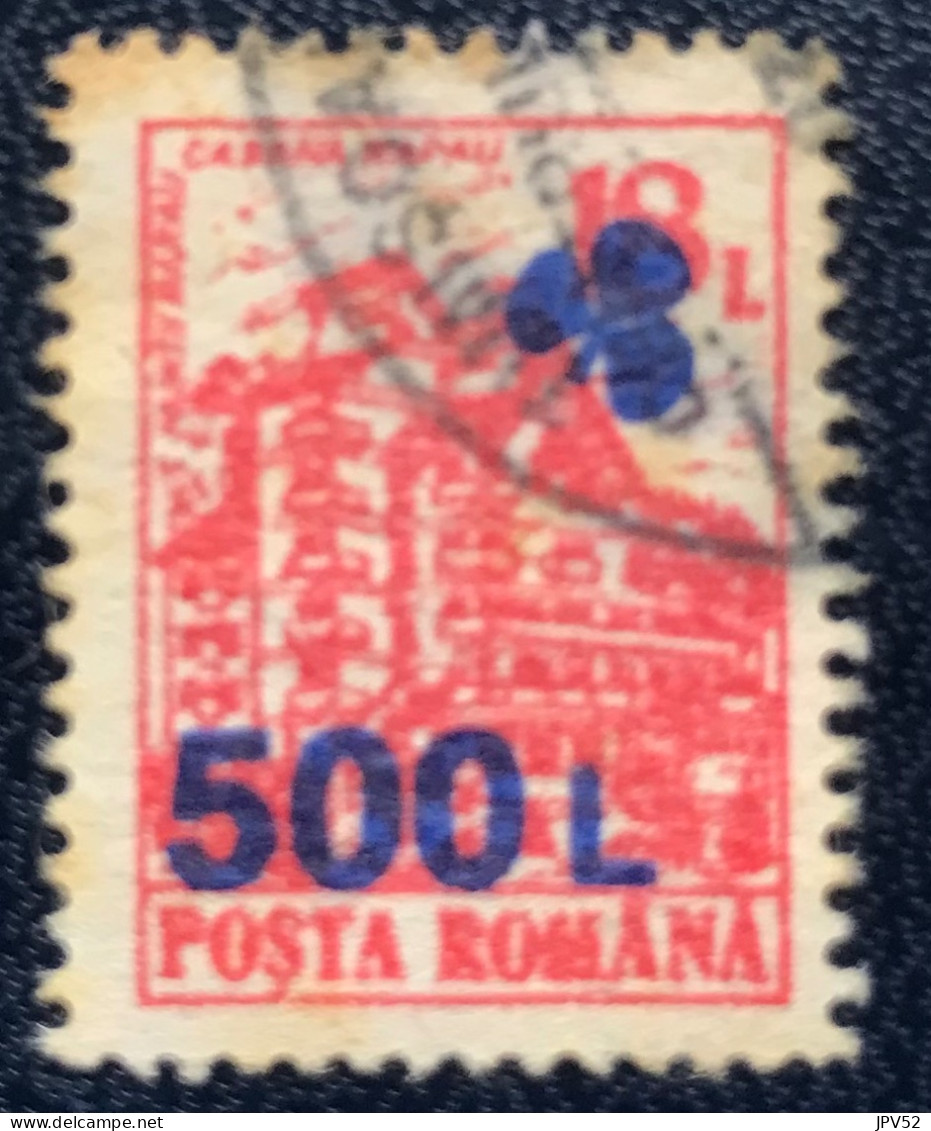 Romana - Roemenië - C14/57 - 1998 - (°)used - Michel 5314 - Hotels &  Herbergen Met Opdruk - Used Stamps