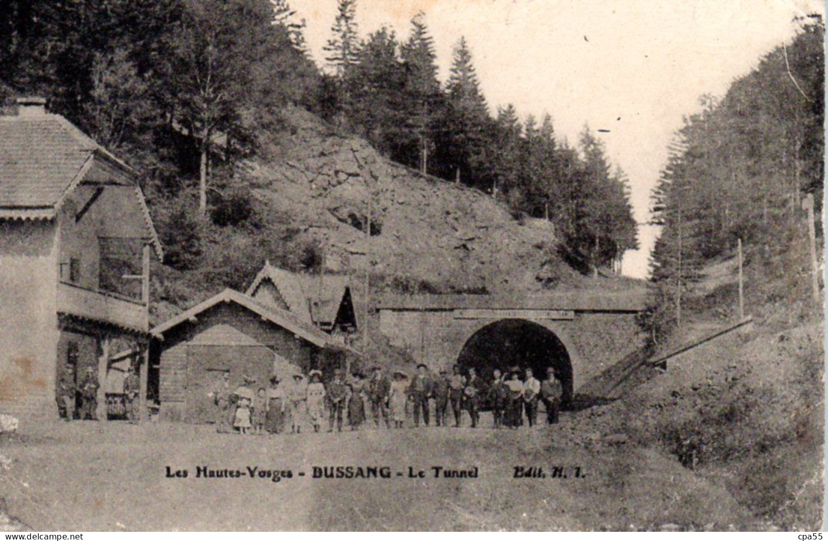 BUSSANG  -  Le Tunnel  -  Belle Animation - Col De Bussang