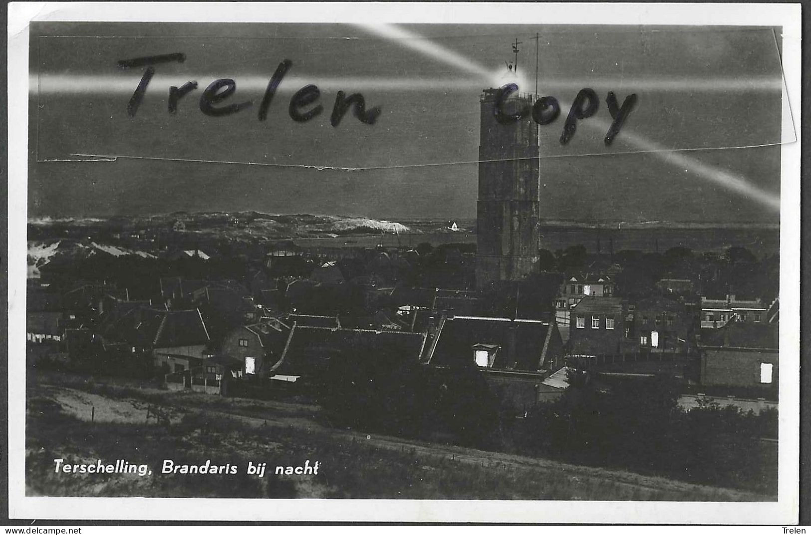 Nederland, Niederlande, Terschelling, 1957,  Gelaufen, Described - Terschelling