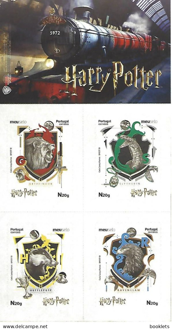 PORTUGAL, 2020, Booklet 102, Harry Potter, 4x N20g - Markenheftchen