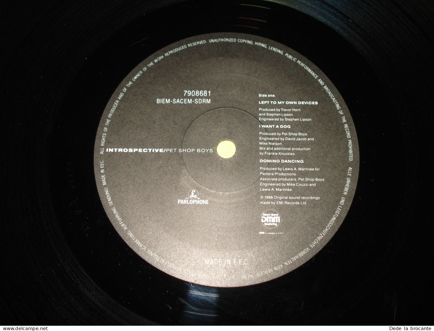 B12 / Pet Shop Boys – Introspective - LP – 064 7 90868 1 - Europe 1988   EX/N.M - Dance, Techno & House