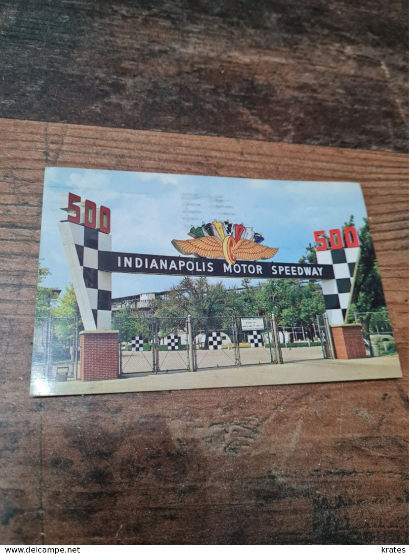Postcard - INDIANAPOLIS Motor Speedway 500      (31954) - IndyCar