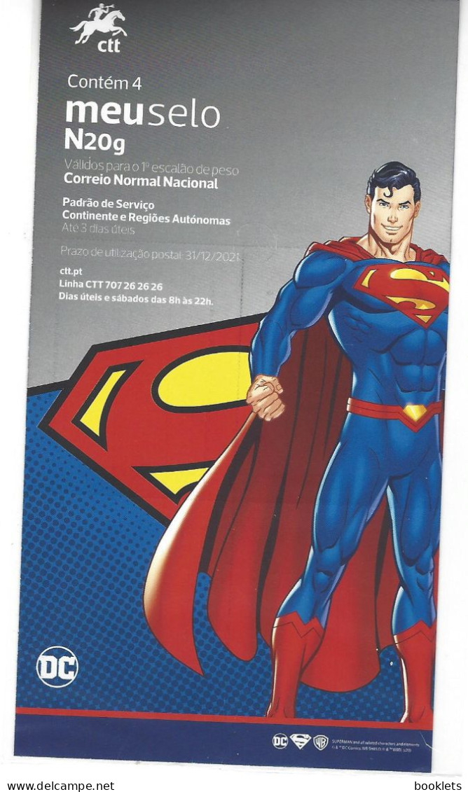 PORTUGAL, 2020, Booklet 114, Batman, 4x N20g - Booklets