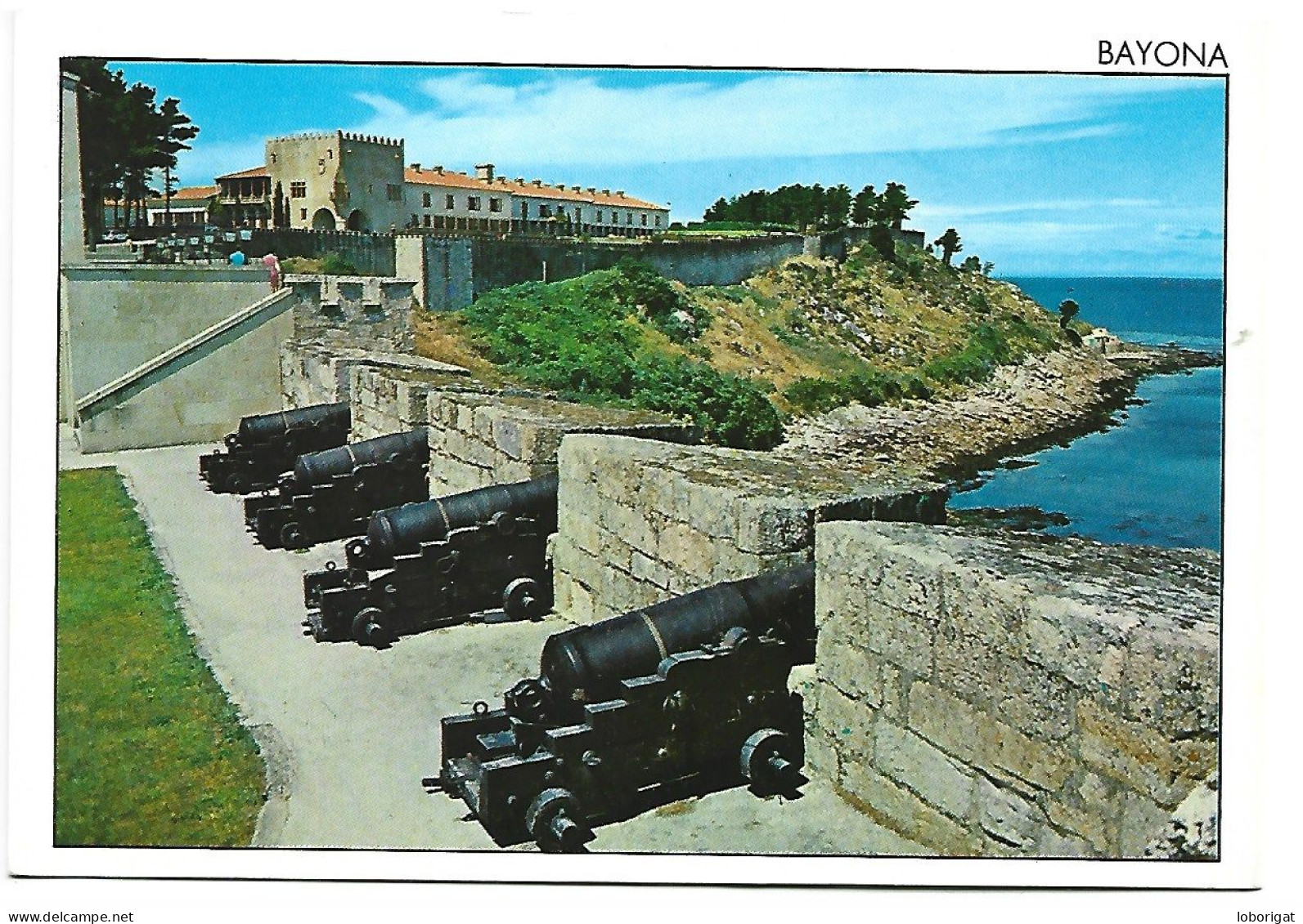 MURALLAS Y PARADOR NACIONAL " CONDE DE GONDOMAR ".- BAYONA LA REAL / PONTEVEDRA - ( ESPAÑA ) - Pontevedra