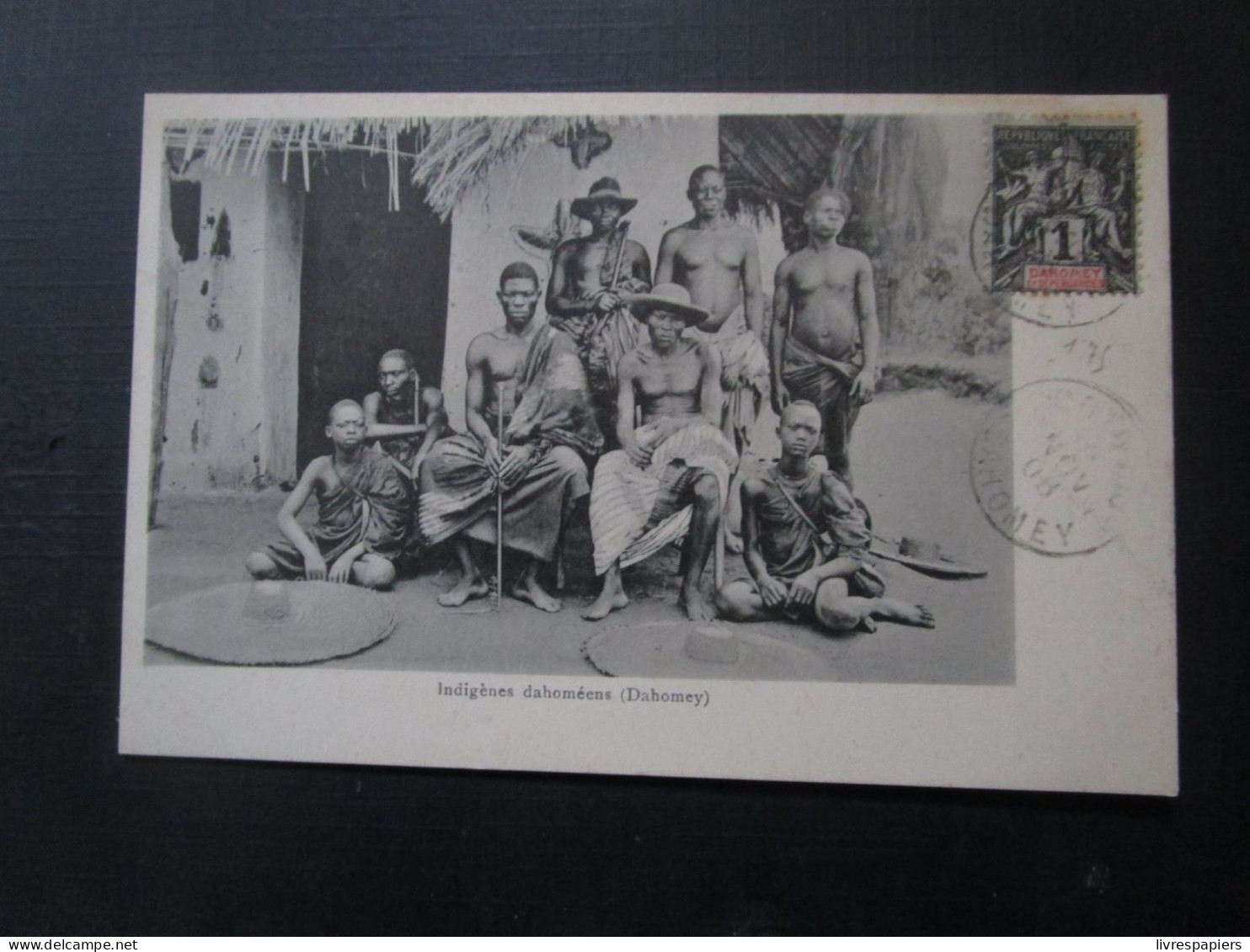 Benin  Indigenes Dahoméens  Timbrée Dahomey - Benin