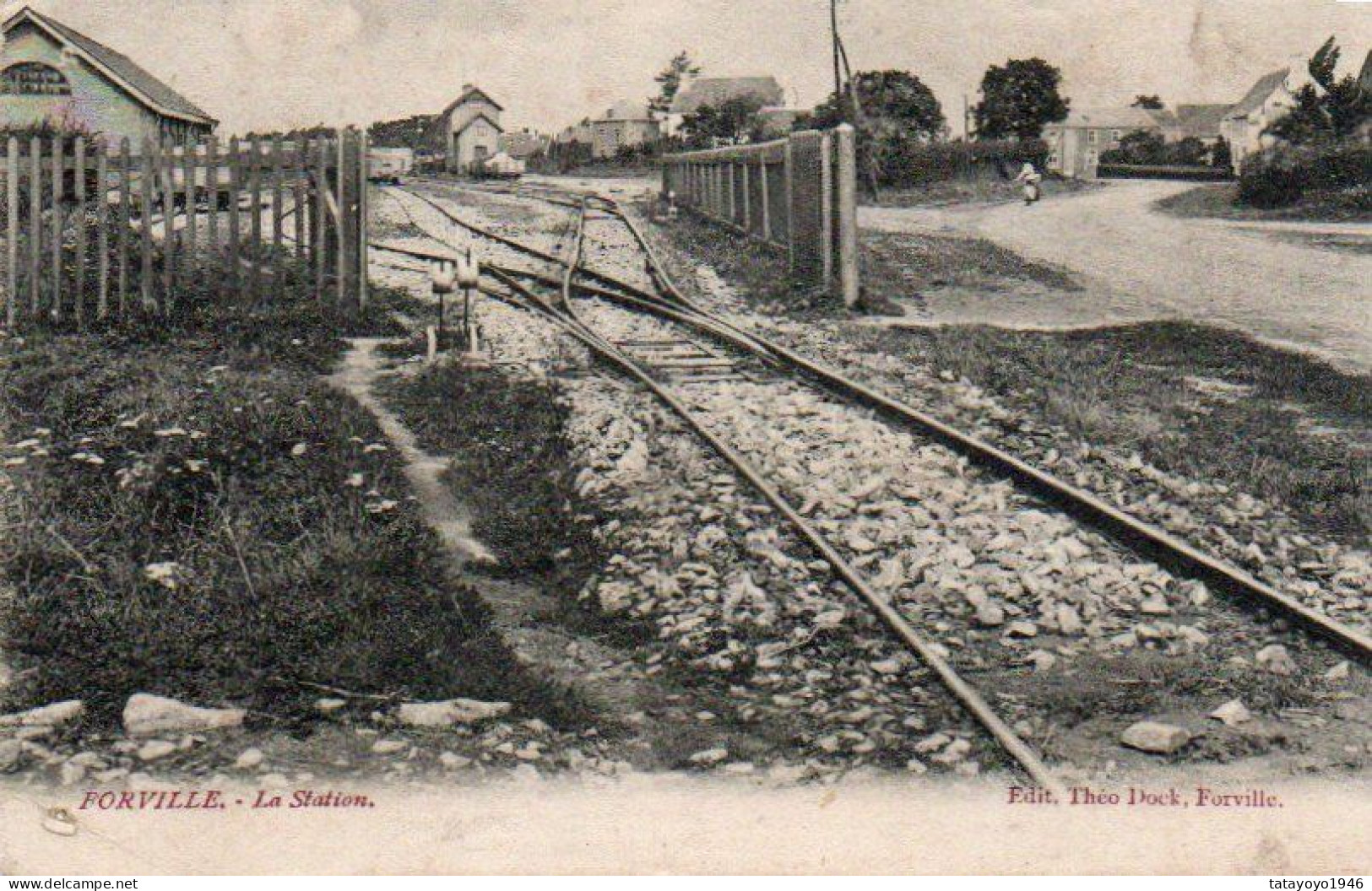 Forville La Station Voyagé En 1910 - Fernelmont