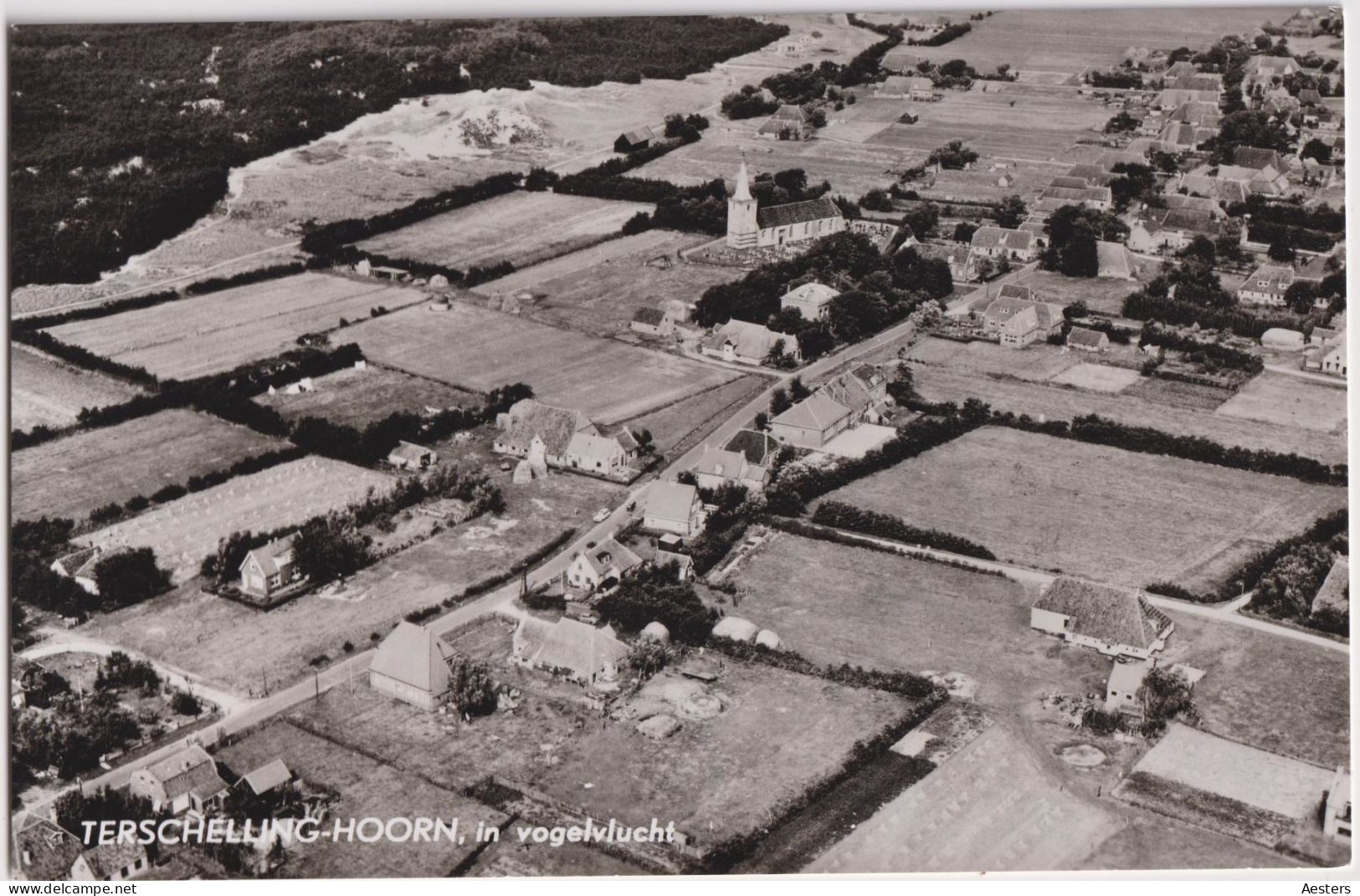 Terschelling; Hoorn In Vogelvlucht - Niet Gelopen. (KLM Aerocarto) - Terschelling