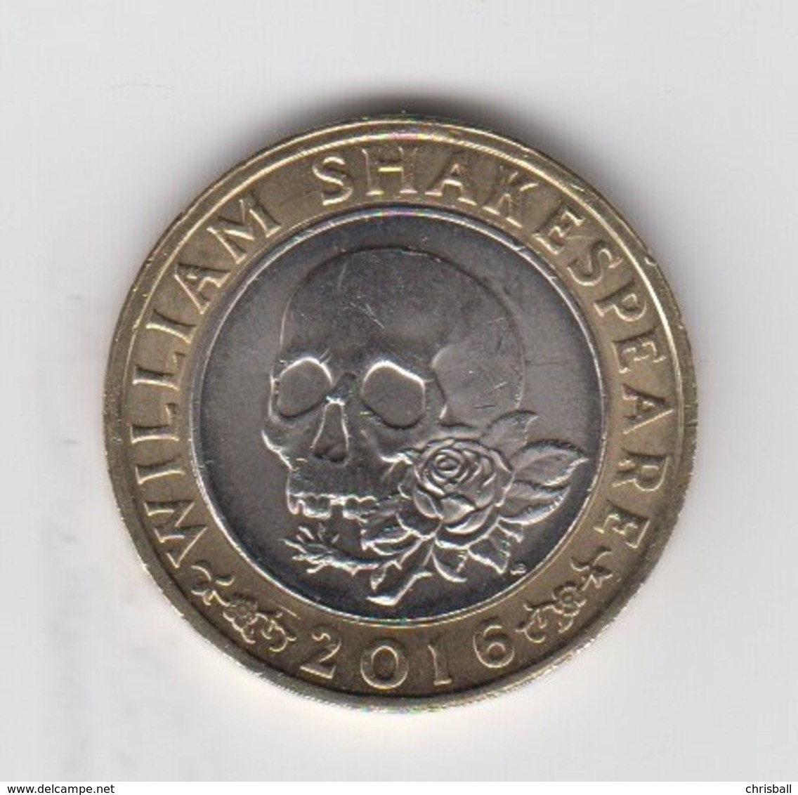 Great Britain UK £2 Two Pound Coin 2016 (Shakespeare) - Tragedies Circulated - 2 Pond