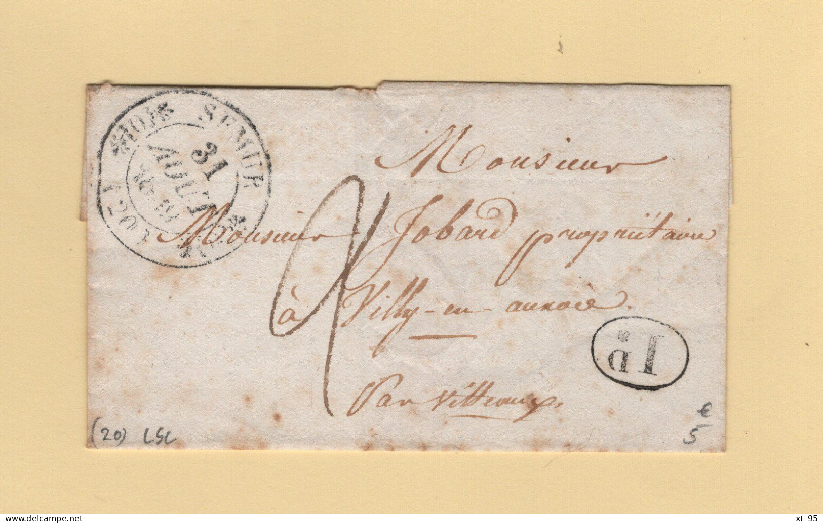 Semur - 20 - Cote D Or - Type 11 - Decime Rural - Sans Correspondance - 1801-1848: Précurseurs XIX