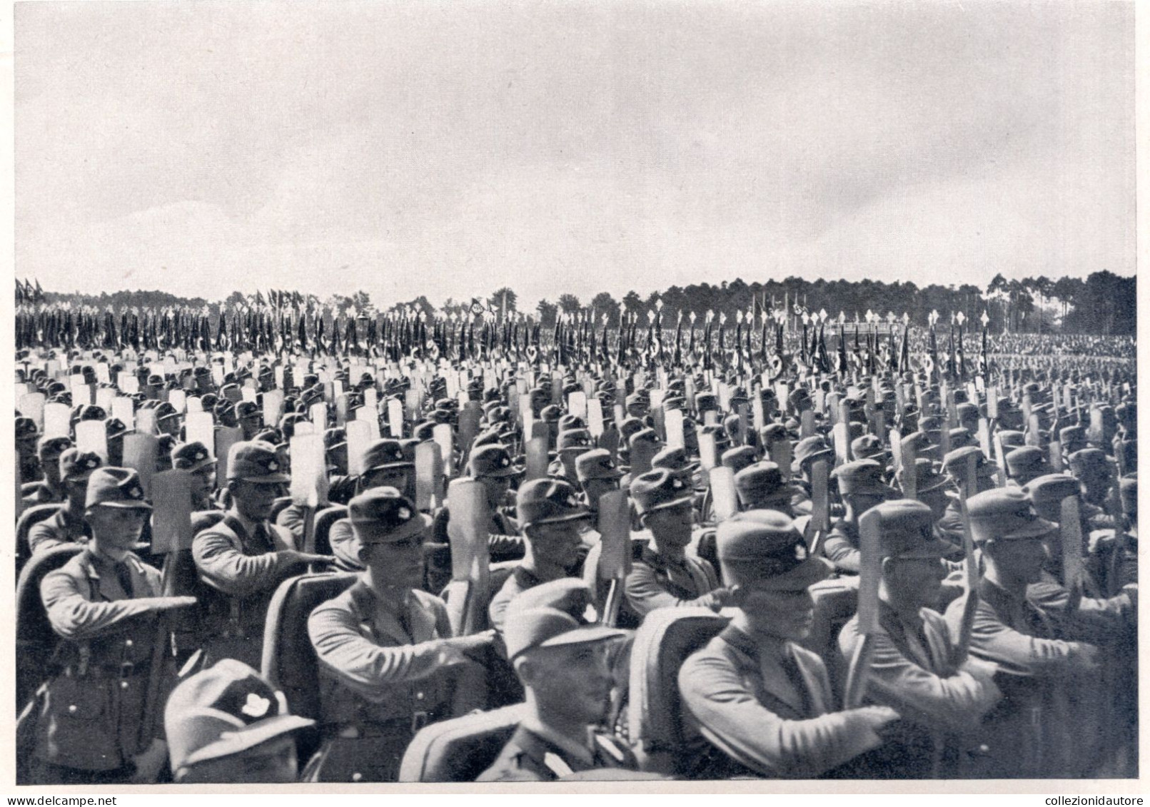 SAMMELWERK N 15 ADOLF HITLER CIGARETTEN SERIE COMPLETA DI 25 FOTOGRAFIE ORIGINALI MISURE 12X17 CM ERA NAZISTA 1922-1945