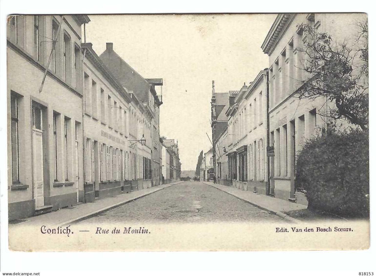 Kontich      Contich  -   Rue Du Moulin 1909 - Kontich