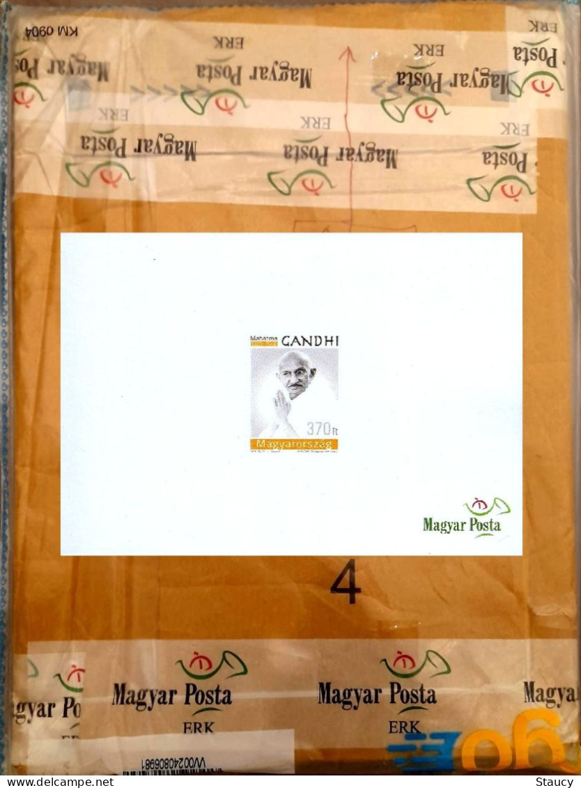 HUNGARY 2019 - 150th Birth Anniversary Of Mahatma Gandhi - "DELUXE PROOF" / DIE CARD As Per Scan Only One Available - Nuovi