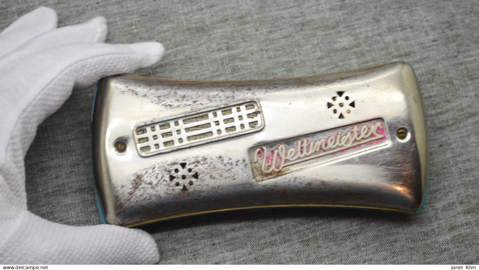 Weltmeister German Vintage Harmonica - Muziekinstrumenten