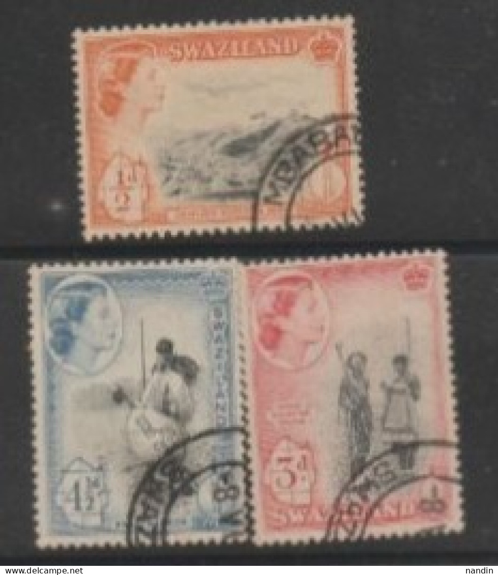 1956 SWAZILAND STAMP On Local Motifs/ - Swasiland (...-1967)