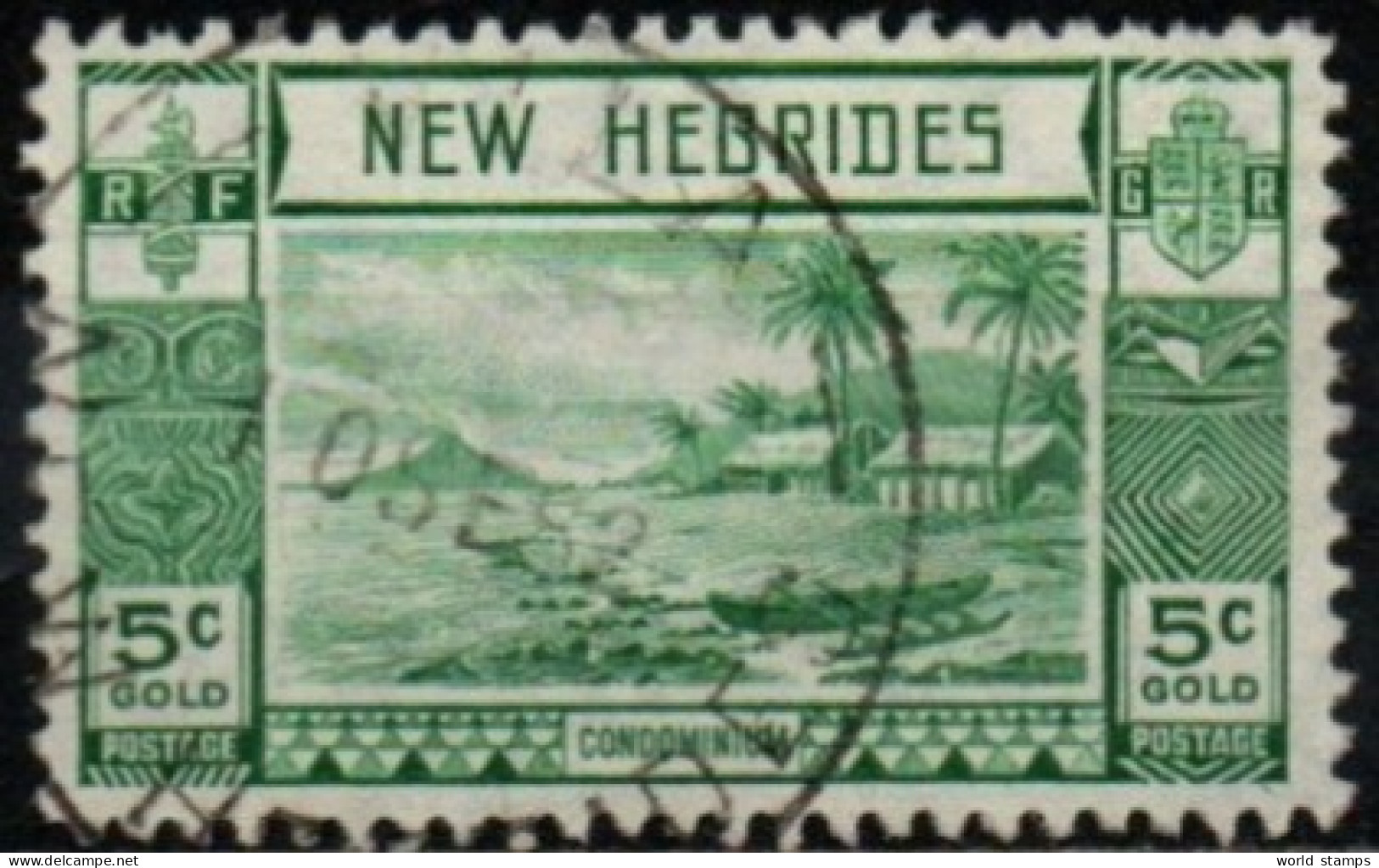 NOUVELLES-HEBRIDES 1938 O - Usati