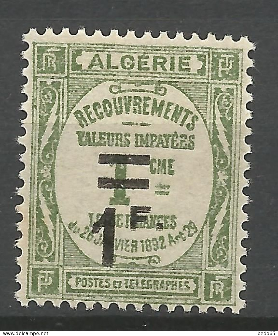 ALGERIE TAXE N° 22 NEUF* TRACE DE CHARNIERE   / Hinge / MH - Postage Due