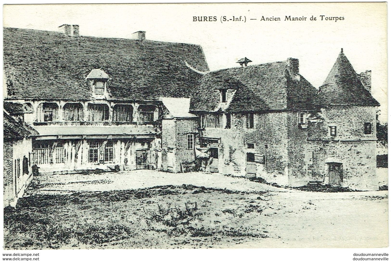 CPA - 76 - BURES - Ancien Manoir De Tourpes - Ferme - Architecture - Neufchâtel En Bray
