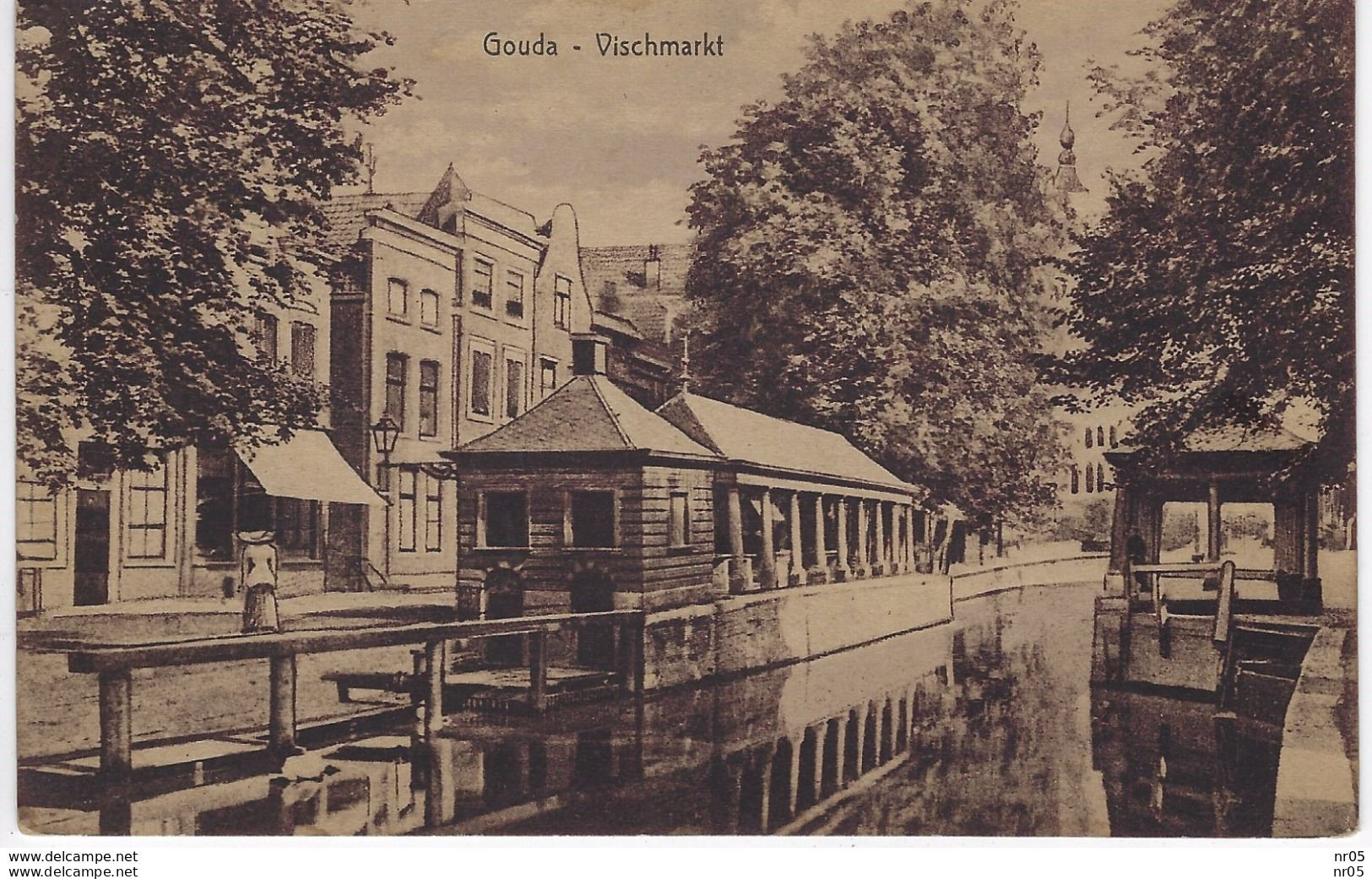 GOUDA  ( Pays Bas ) - Vischmarkt - Gouda