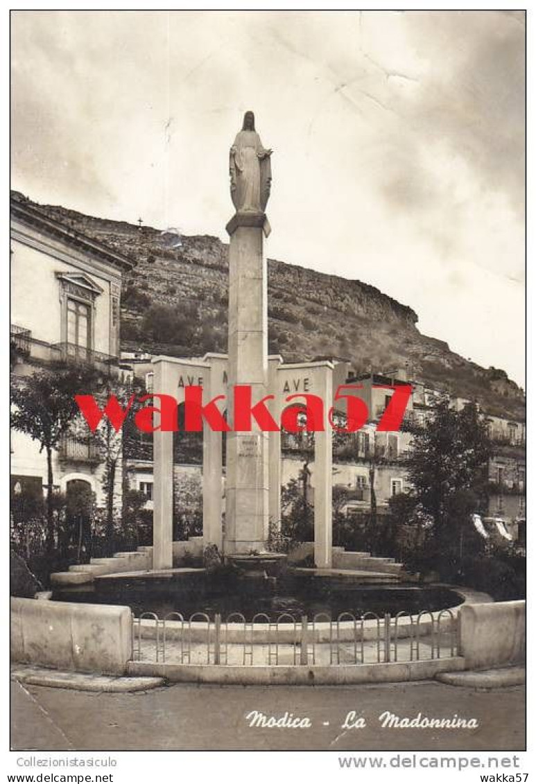 $-323- Modica - La Madonnina - F.g. Viaggiata - Modica