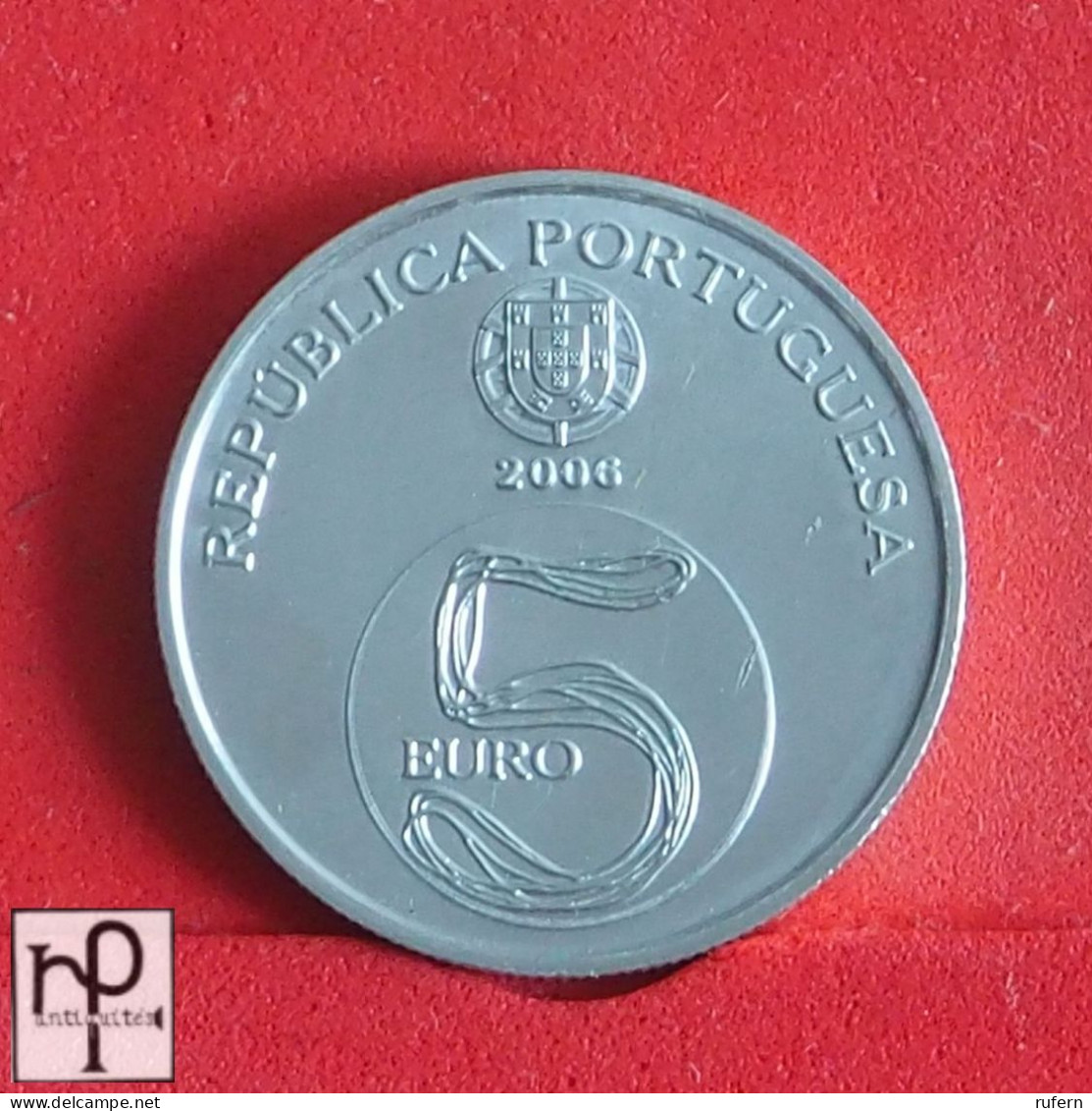 PORTUGAL 5 EUROS 2006 - ***SILVER***   KM# 779 - (Nº57587) - Portugal